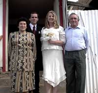 With Mama and Papa