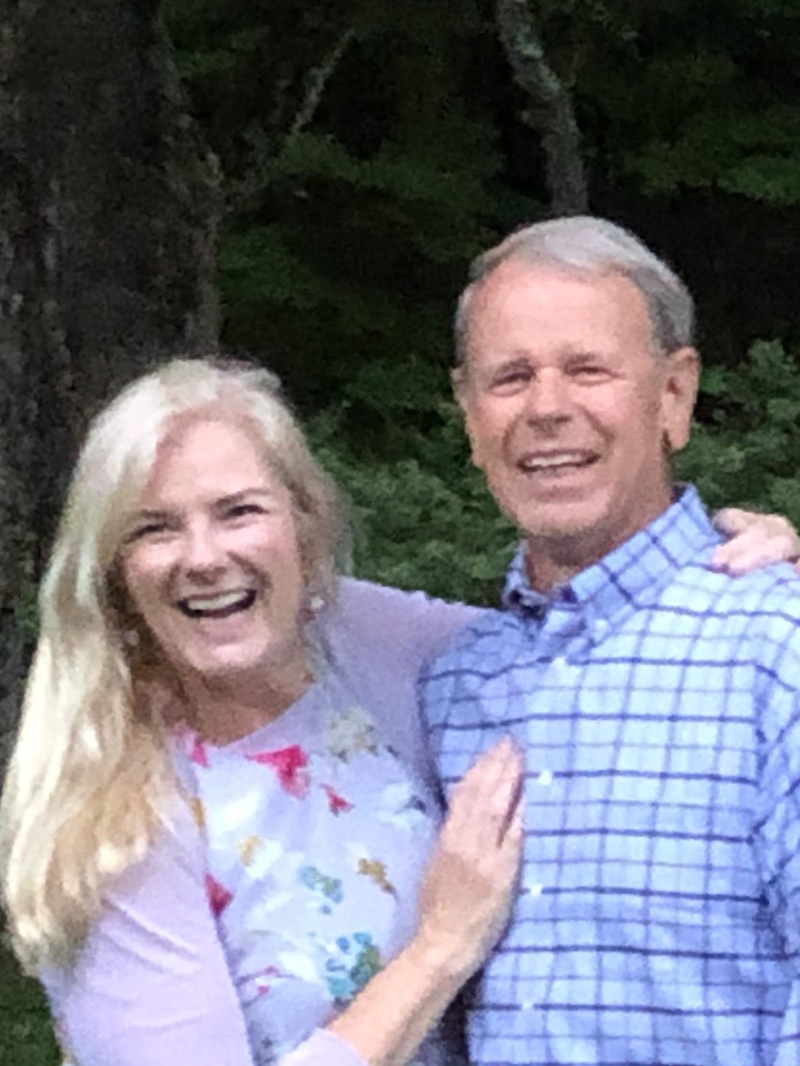 Marcy with Steve, 2018