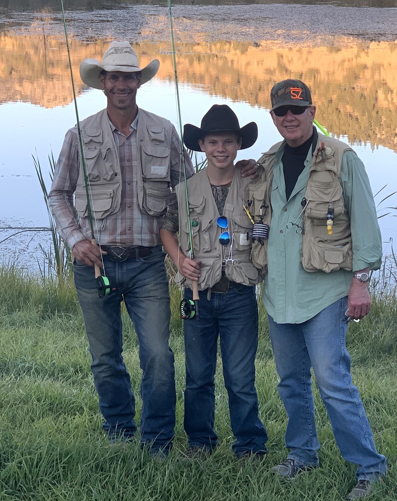 Tom with Tim and Colton